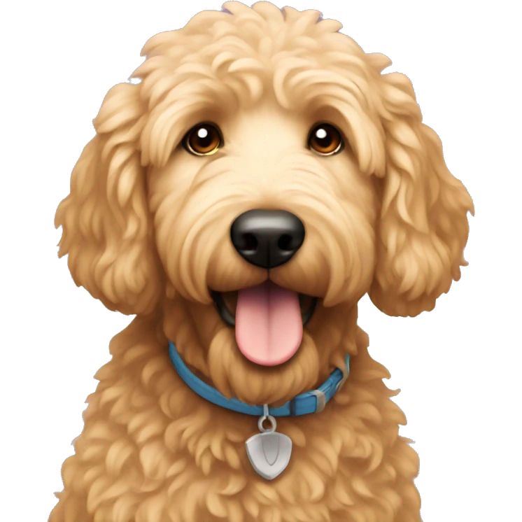 Golden doodle emoji