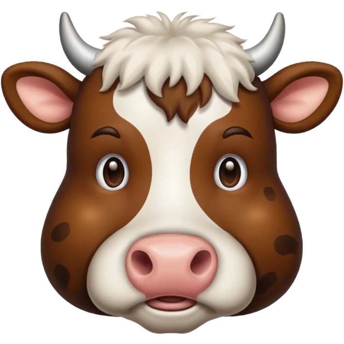 Cowzy brown emoji