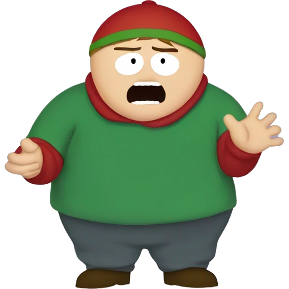 Eric Cartman dando la mano aKyle Broflovski  emoji