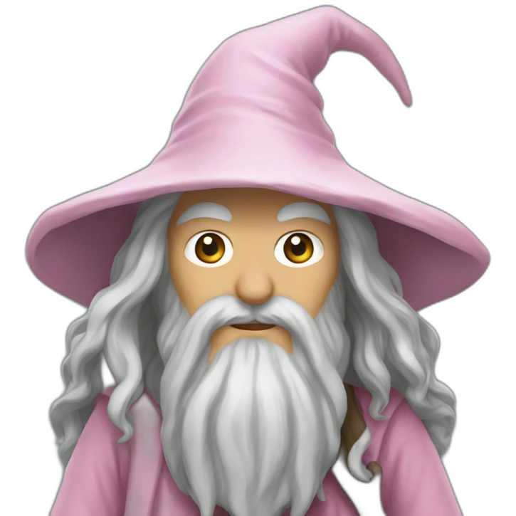 gandalf the pink emoji