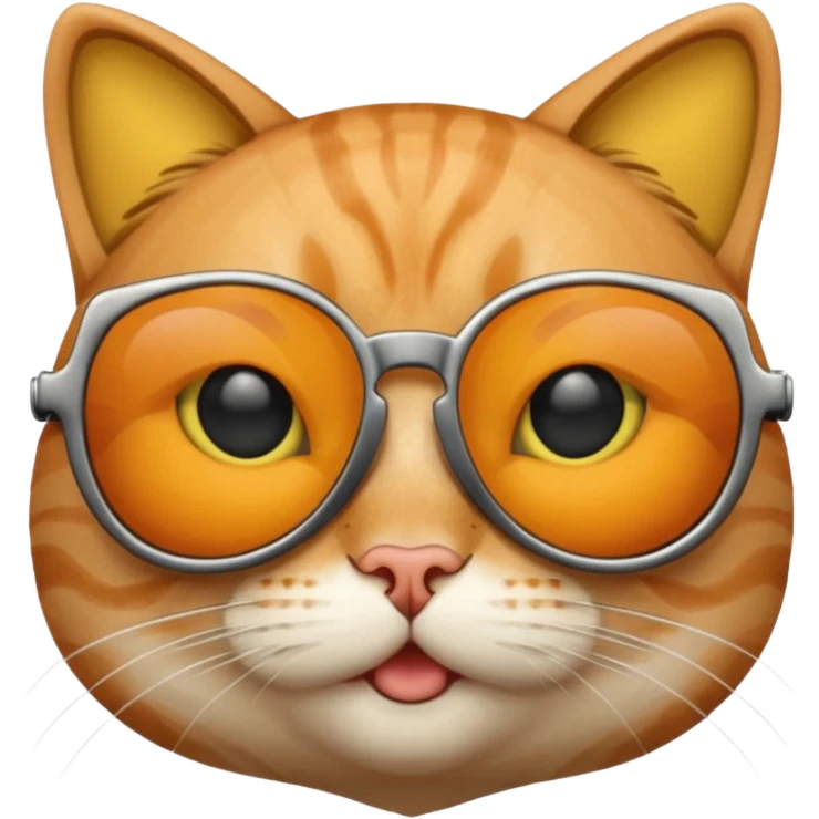 Cat wearing sunglasses emoji