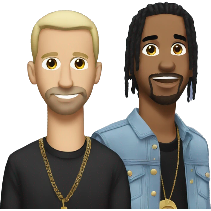 Drake and Travis Scott  emoji