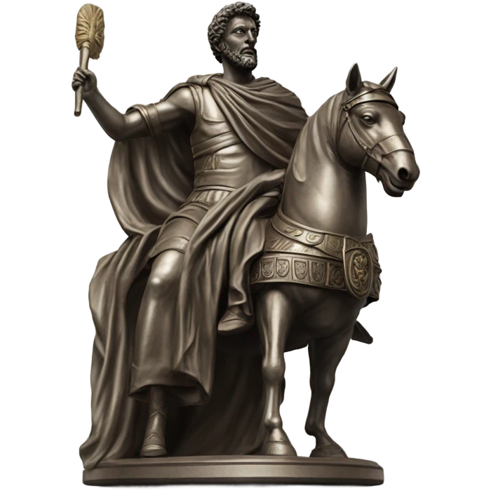 statue of Marcus Aurelius emoji