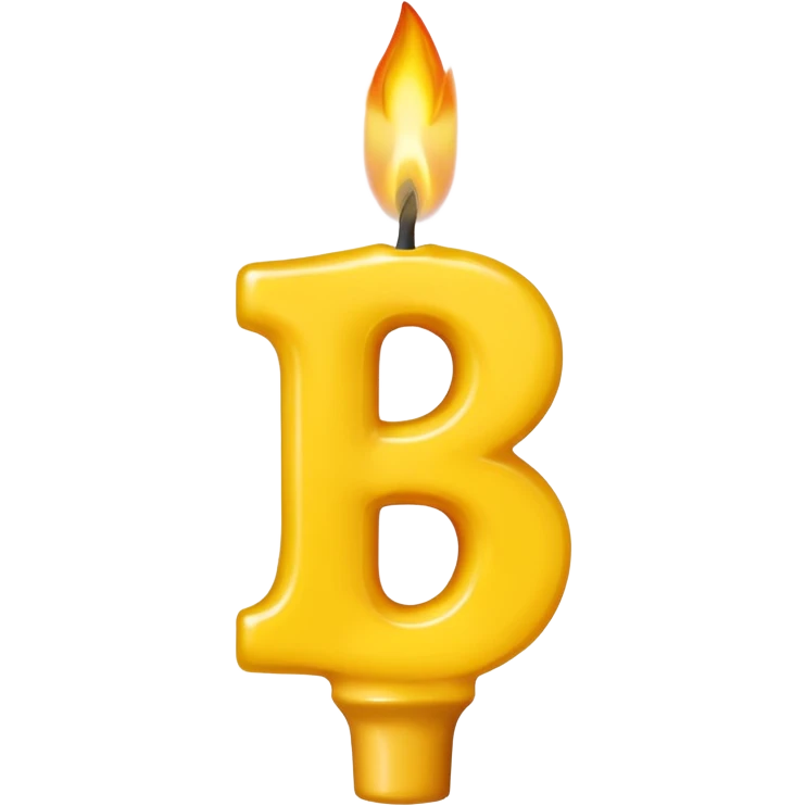 Number 5 birthday candle  emoji