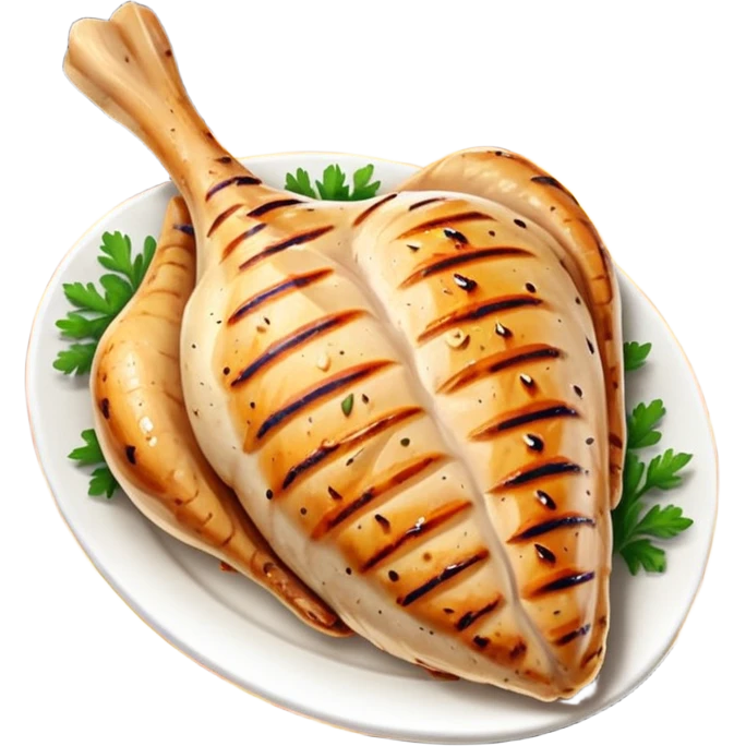 one Grilled Chicken breast emoji