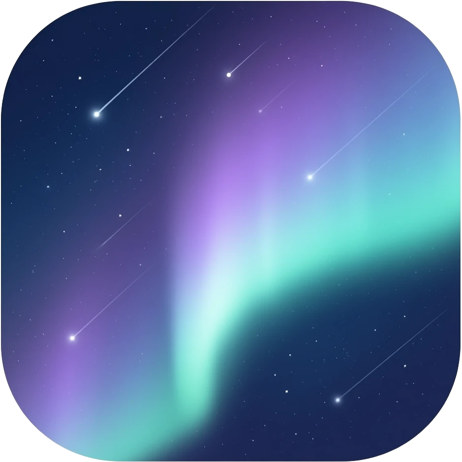 Aurora beautiful colourful emoji for discord emoji