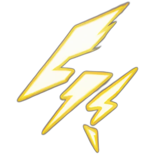 ff lightning sticker emoji
