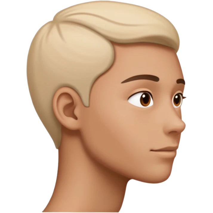 someone looking from the side emoji