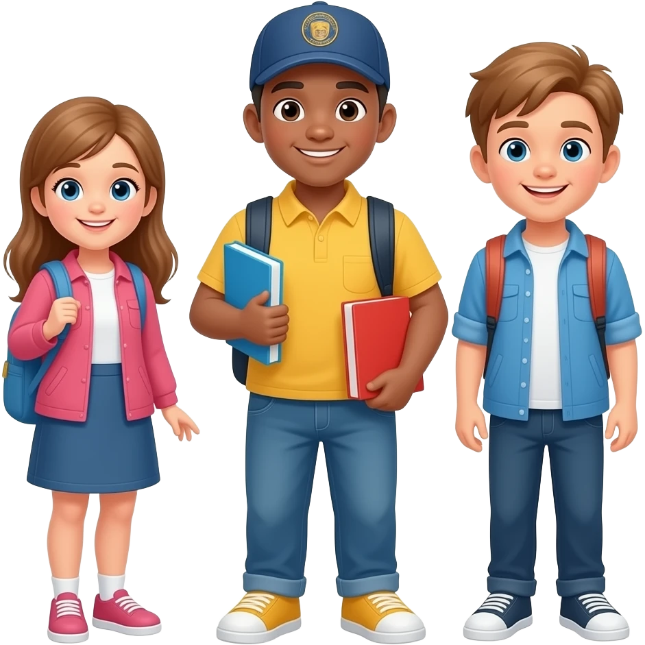 happy students emoji