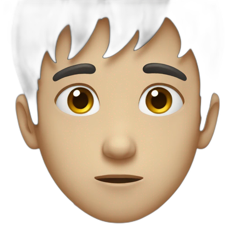 Sad boy emoji