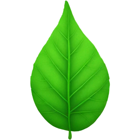 green leaf emoji