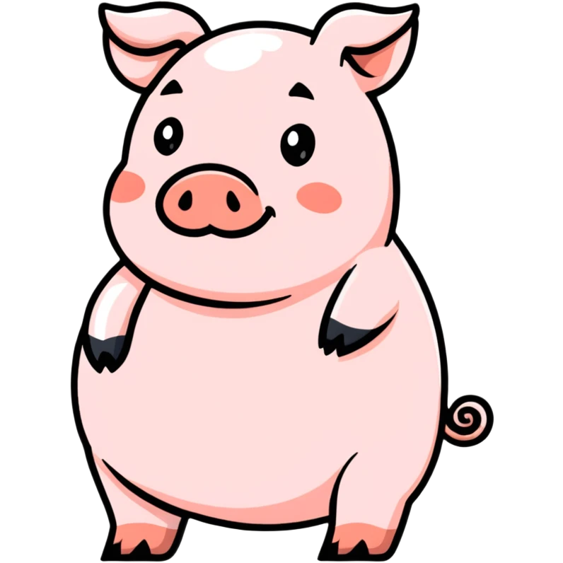 Pregnant Pig emoji