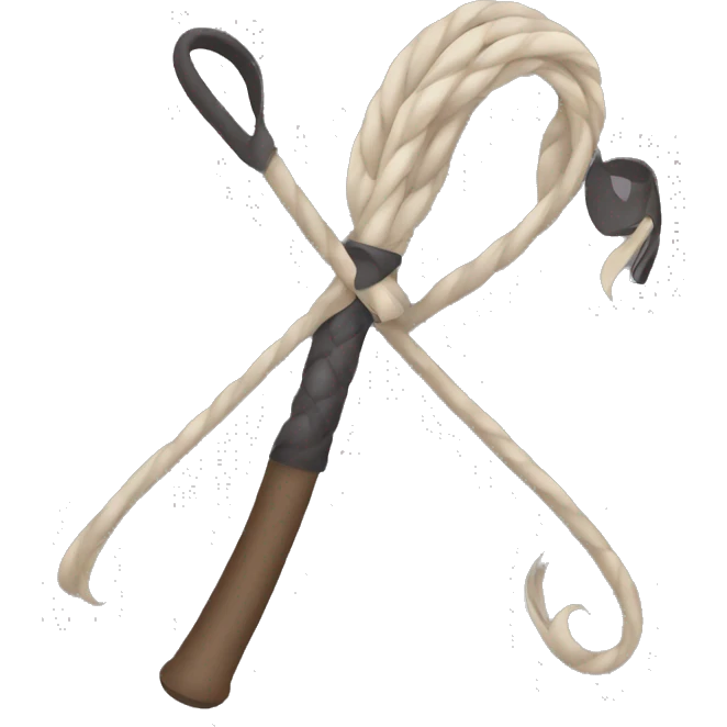 lash whip for horse emoji