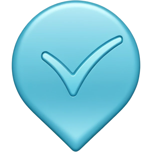 blue tick emoji