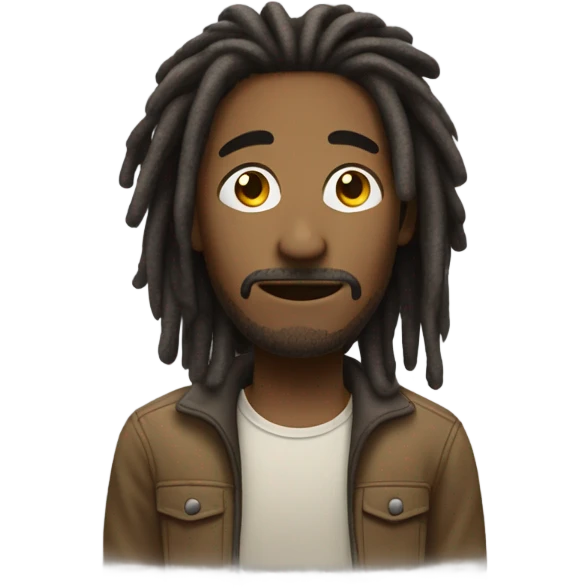 nonchalant dread head nilah  emoji