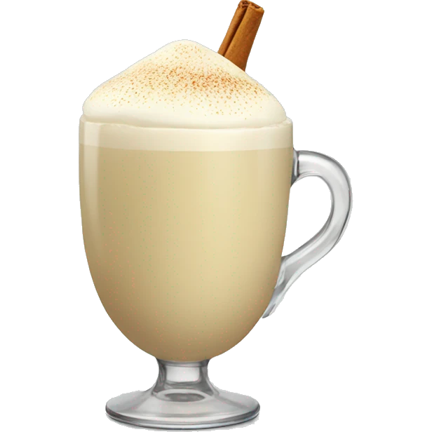 Egg nog emoji