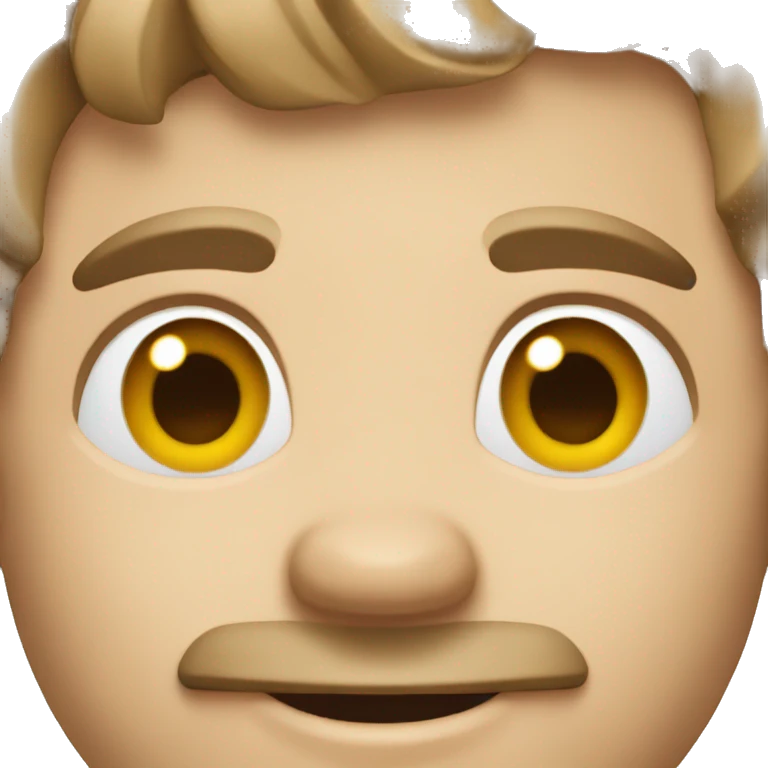 Smiling French man emoji