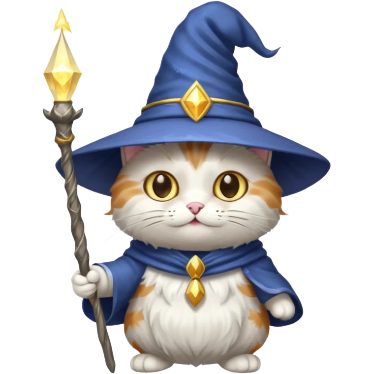 Cat wizard emoji