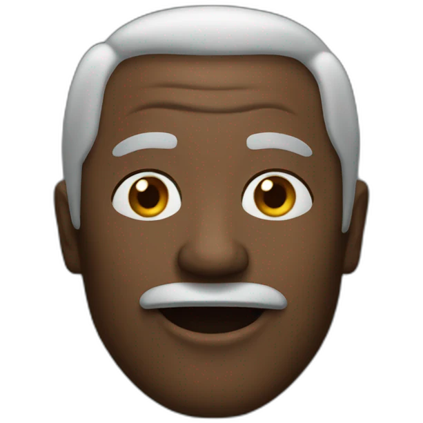 Met old black man emoji