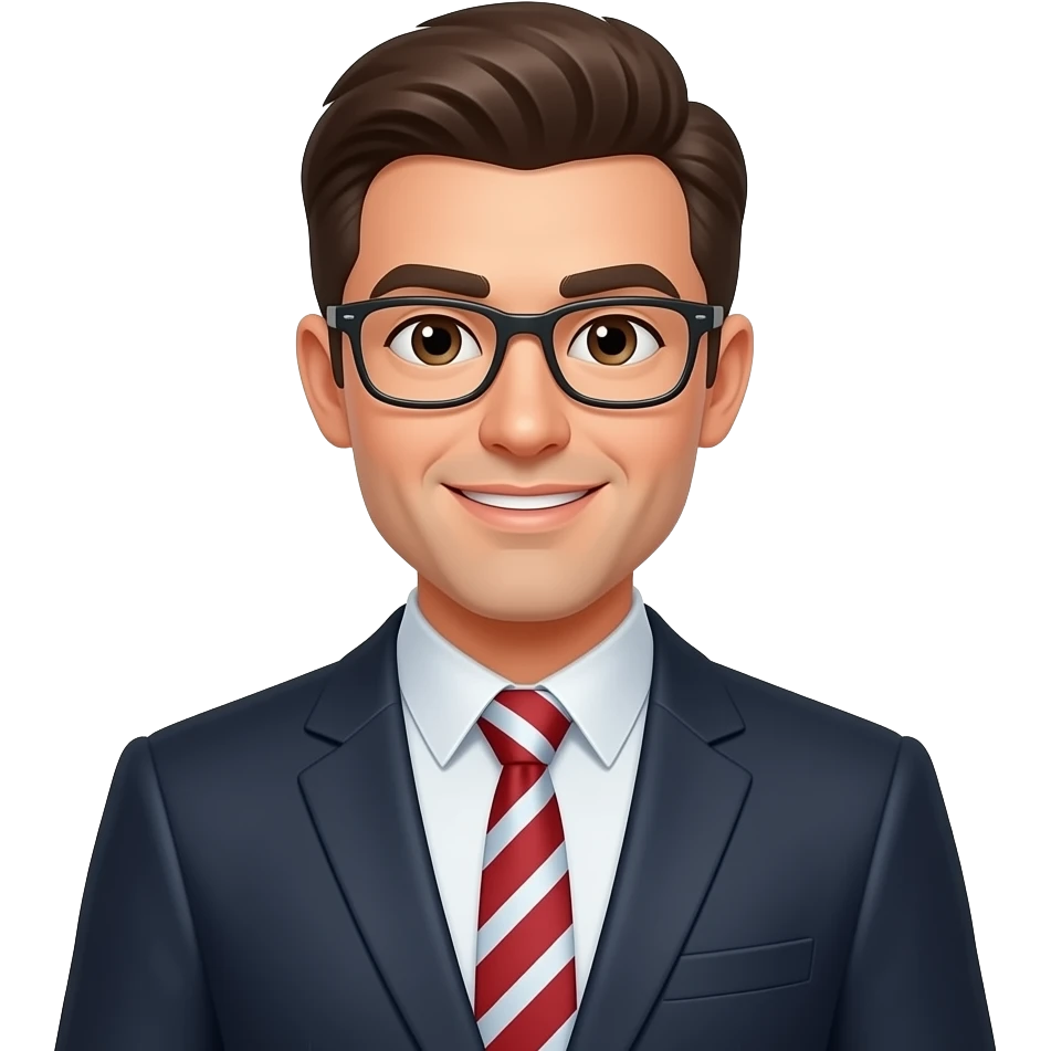 marketing guy no suit emoji