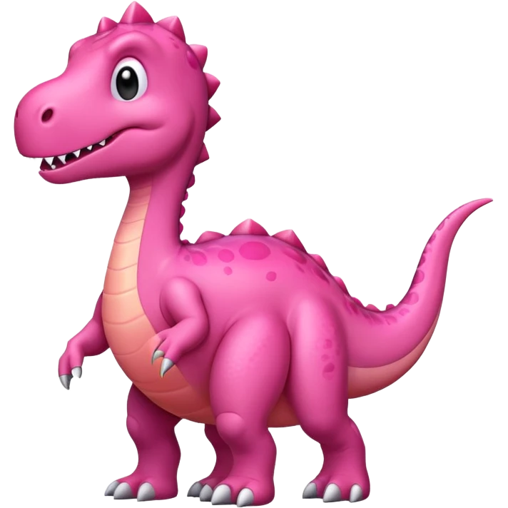 Pink dinosaur  emoji