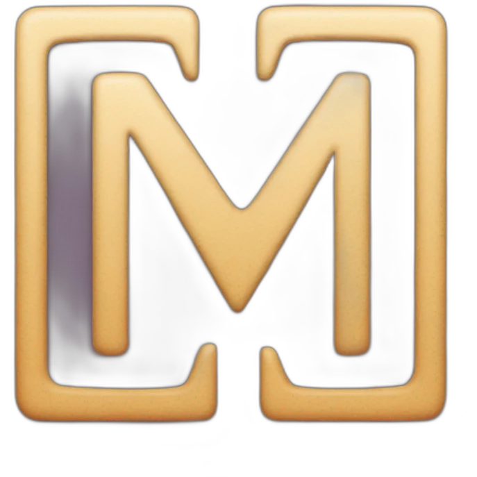 M logo emoji