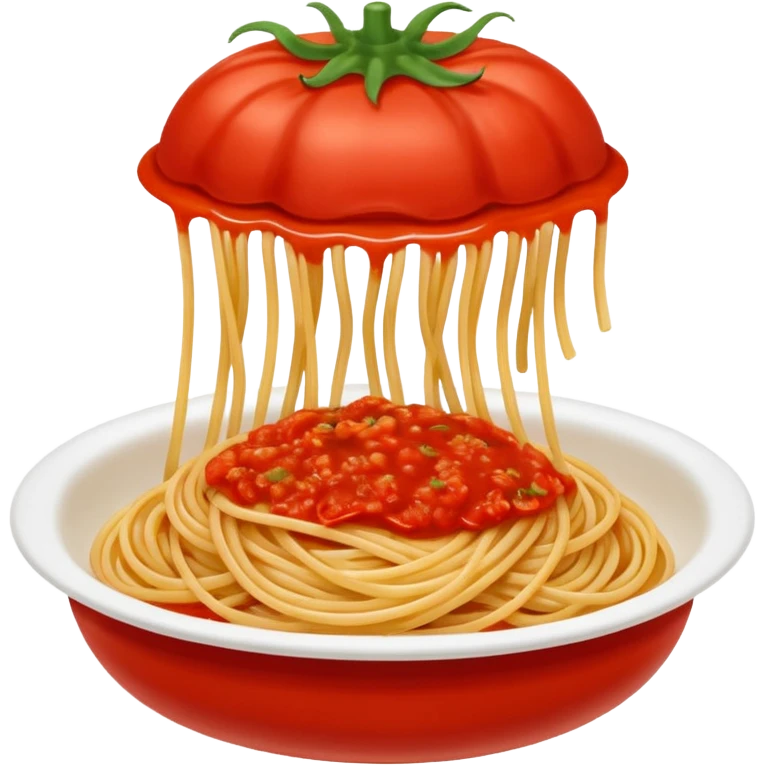 Spaghetti al pomodoro  emoji