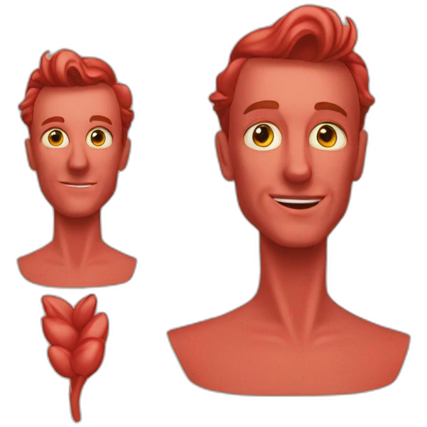 vintage red mercades emoji
