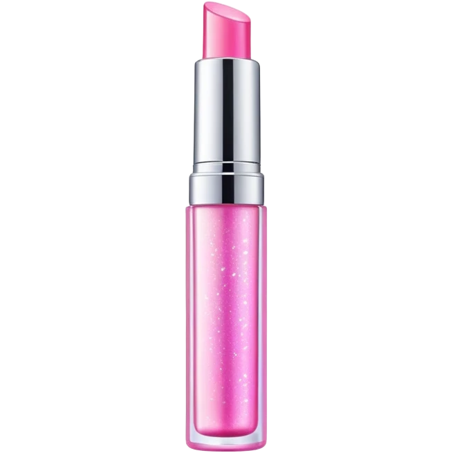 1990’s sparkly lip gloss tube emoji
