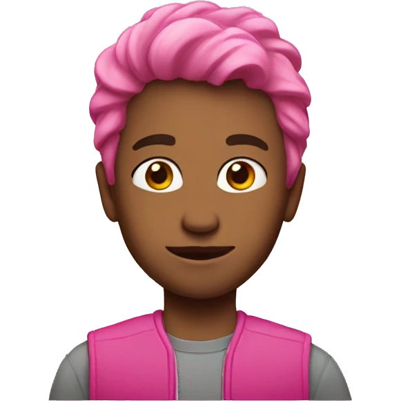 Netflix pink emoji