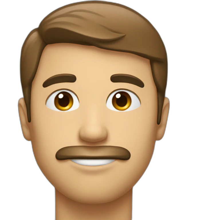 Homme qui se tape sur la tête avec un cœur brisé emoji