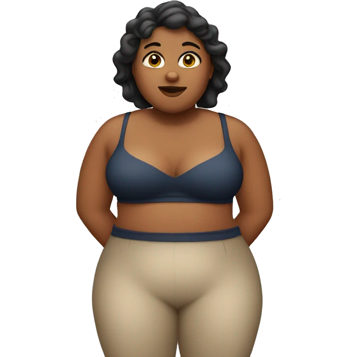 fat girl emoji