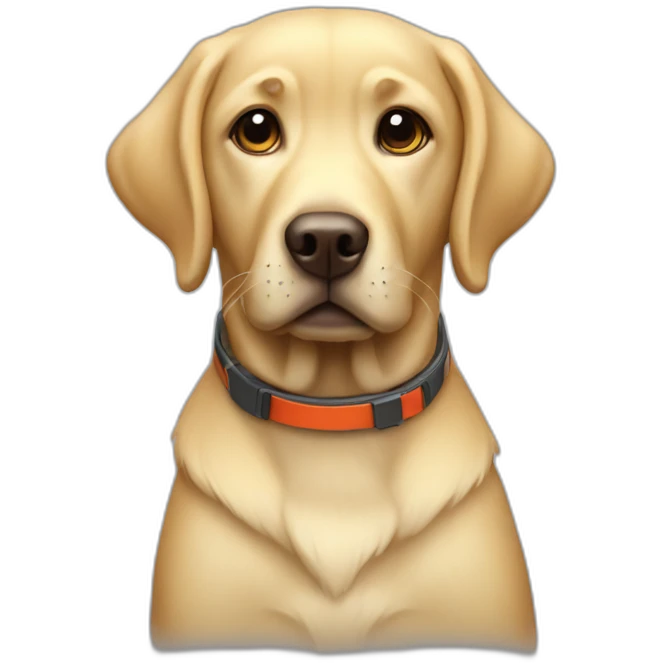 computer nerd labrador emoji