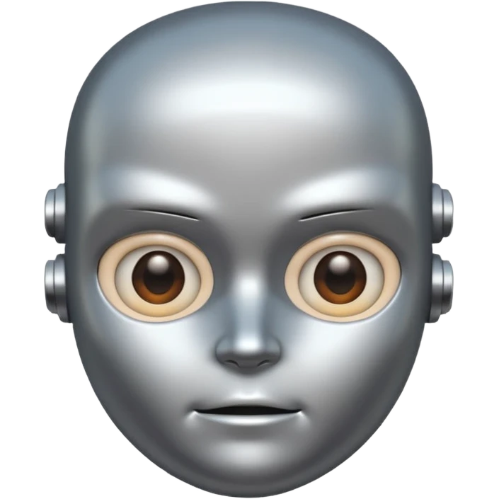 cute iron head  emoji