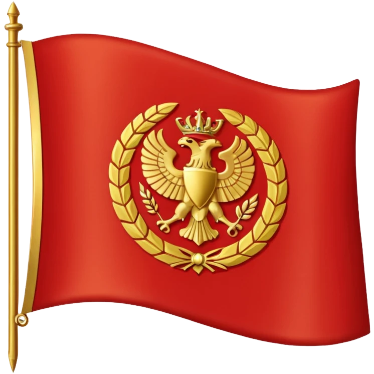 Roman Empire flag emoji