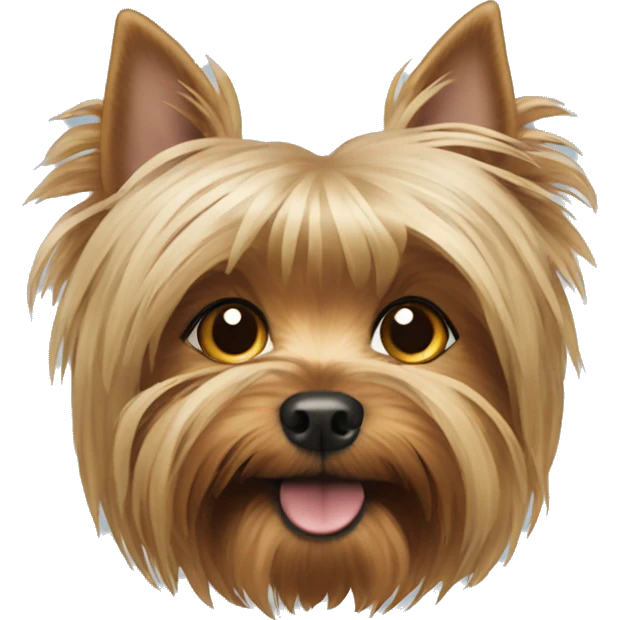 Yorkshire terrier dog emoji