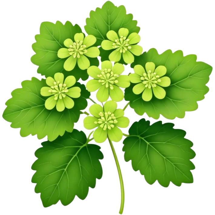Lady's Mantle emoji