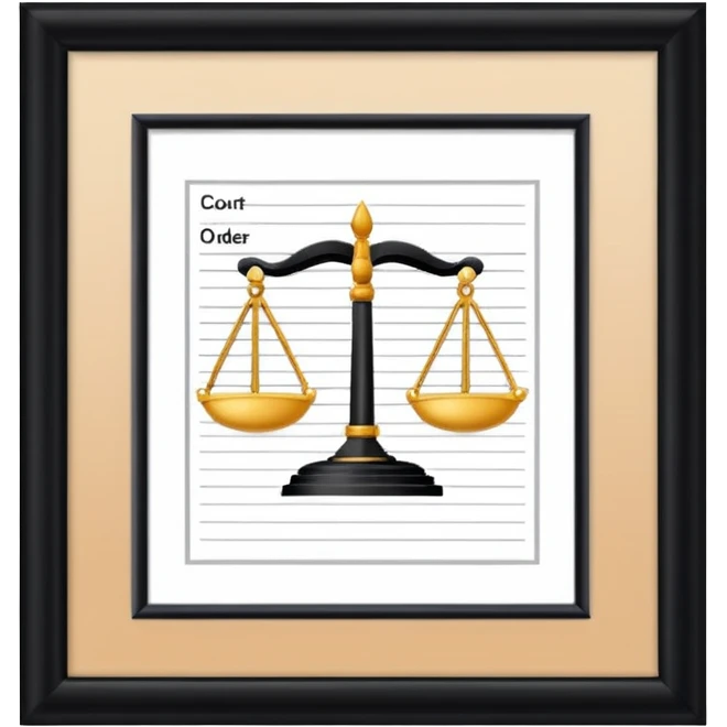 court order item emoji