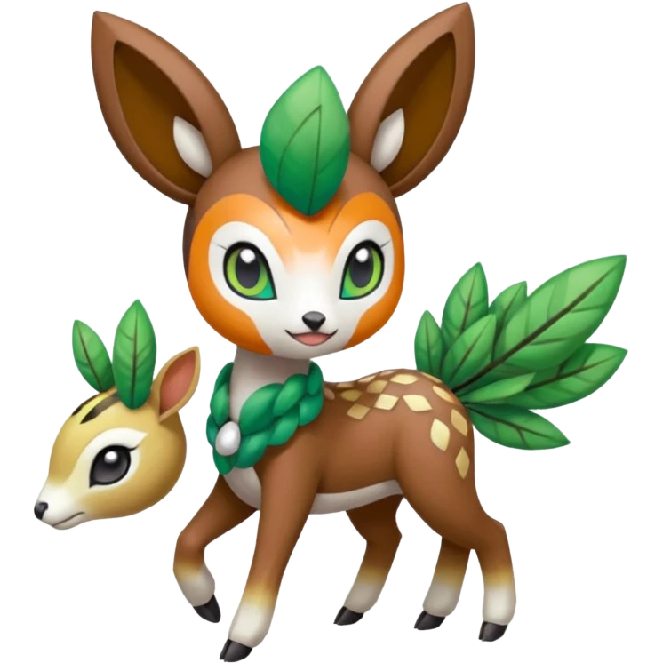 Meloetta-Skiddo-Pokémon-Fakémon-creature emoji