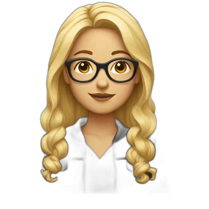 blonde-haired-girl-with-the-glases-What? emoji