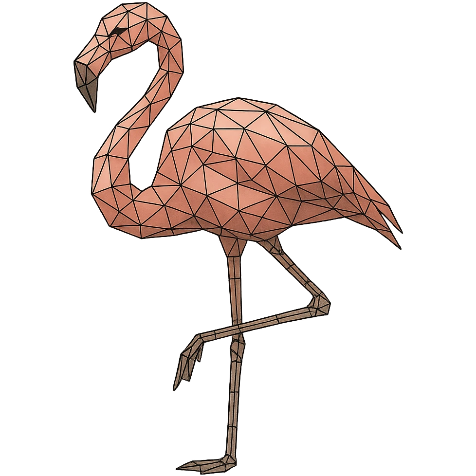 flamingo emoji