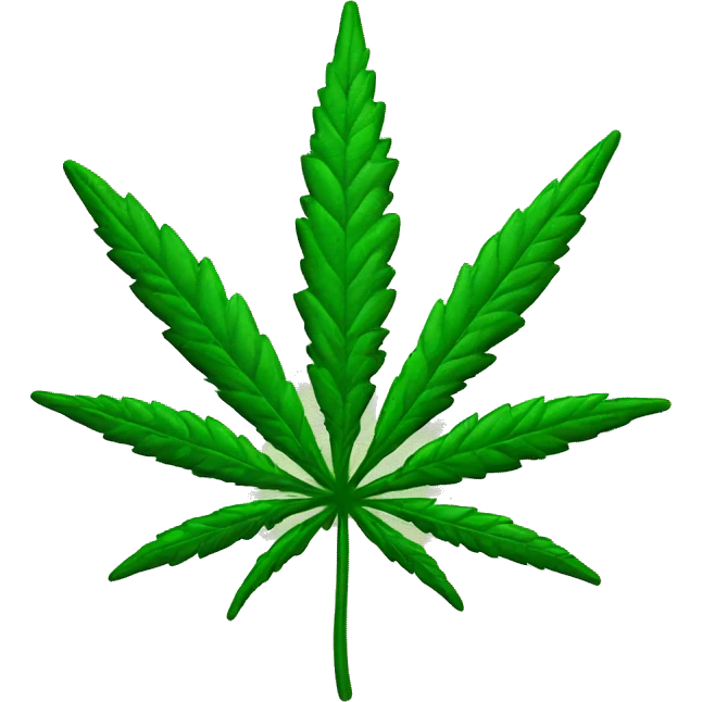 marijuana leaf emoji