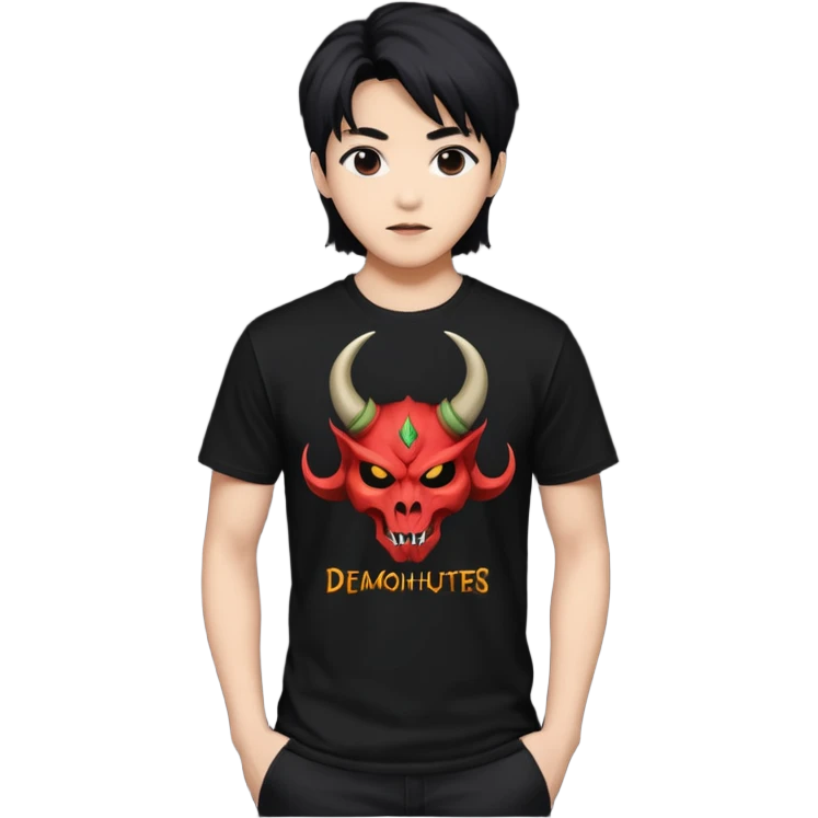 T-shirt Rumi K-pop Demon Hunters emoji