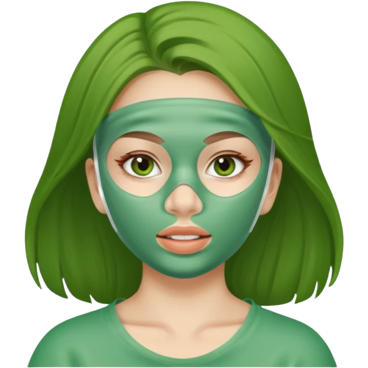 girl with self care emoji
