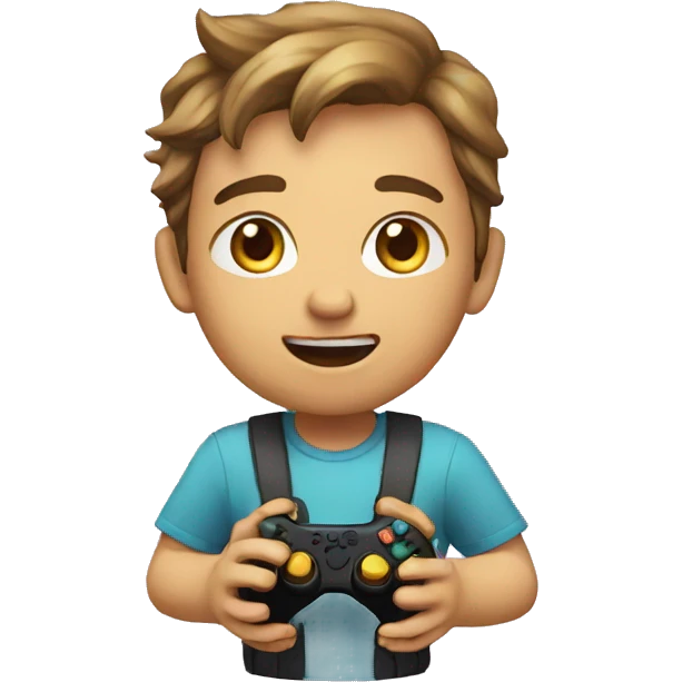 Future tech Gamer amazed emoji