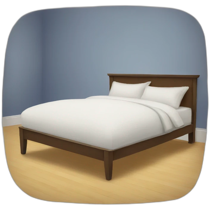 pillow in a bed emoji