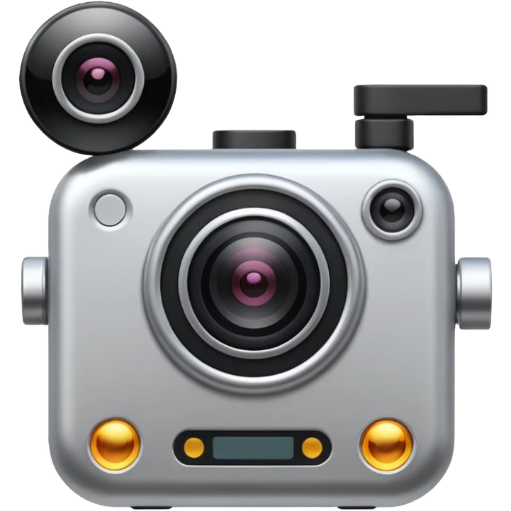 sensor with a camera and a tracking sensor emoji