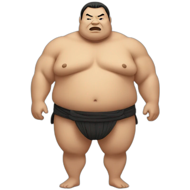 Sumo wrestler emoji