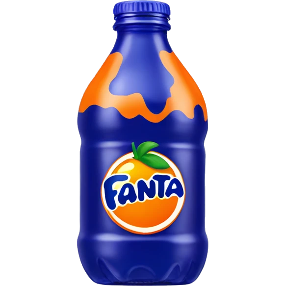 Fanta bottle emoji