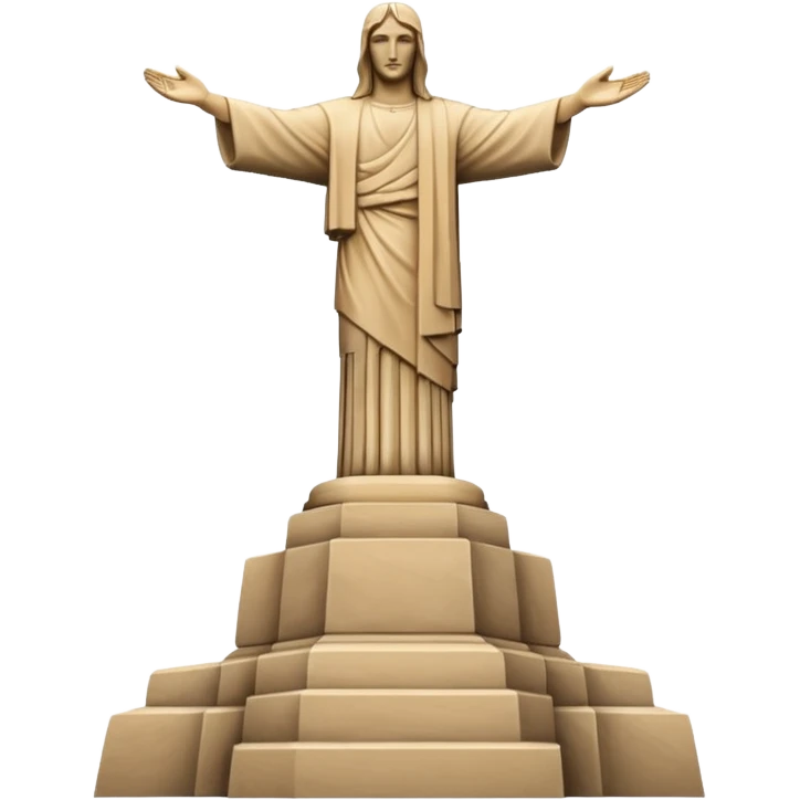 Christ the Redeemer emoji